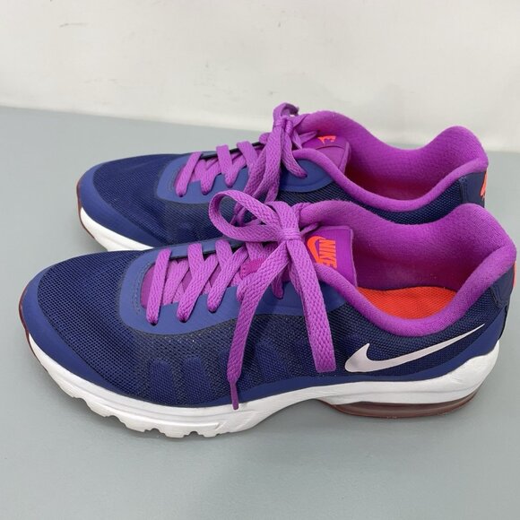 Nike Air Max Invigor Sneakers Shoes Running Training Blue Purple Womens 8 - Picture 7 of 14